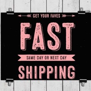 Same day and next day shipping!